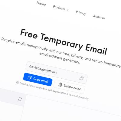 Free temporary email